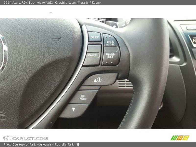 Graphite Luster Metallic / Ebony 2014 Acura RDX Technology AWD