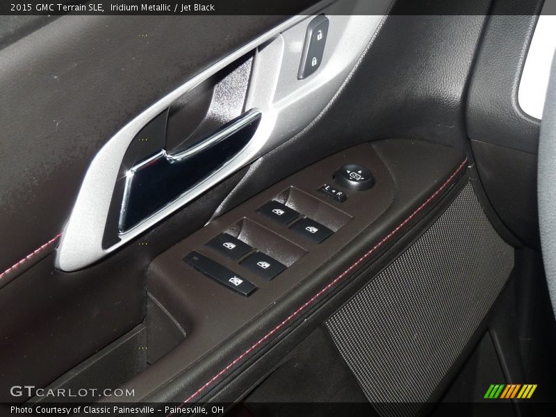 Iridium Metallic / Jet Black 2015 GMC Terrain SLE