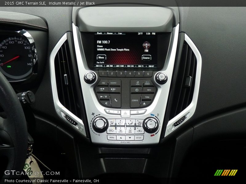 Iridium Metallic / Jet Black 2015 GMC Terrain SLE