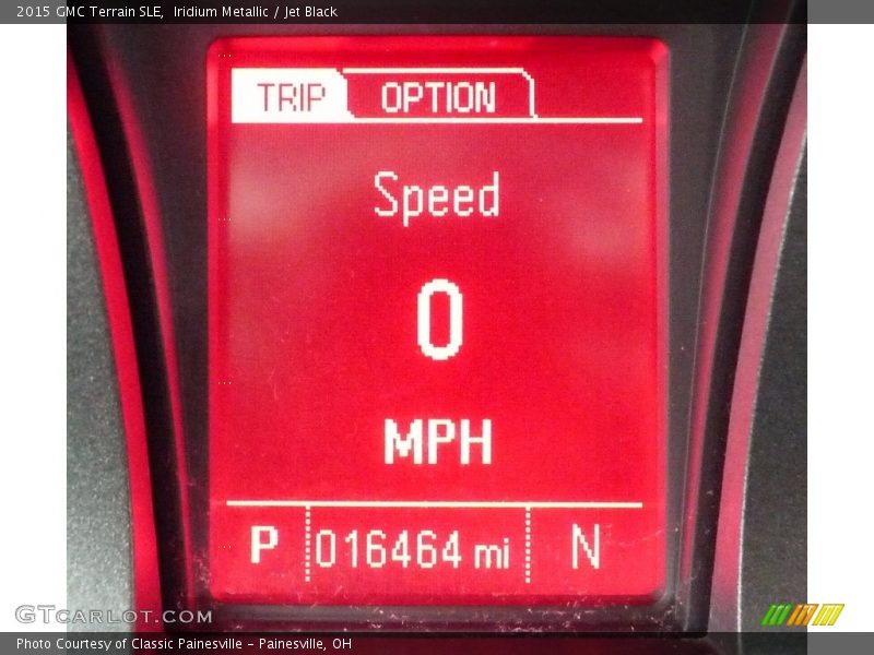 Iridium Metallic / Jet Black 2015 GMC Terrain SLE
