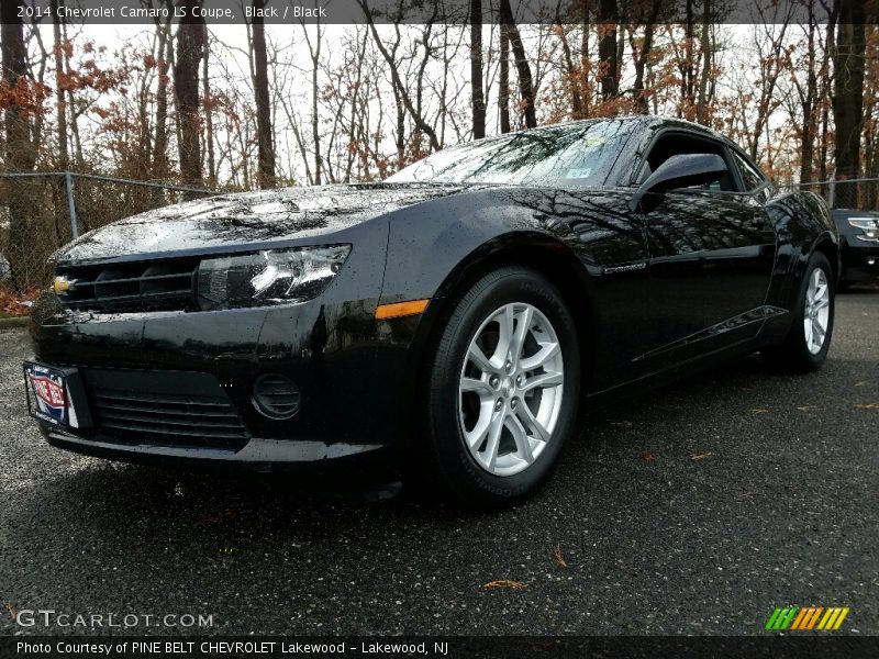 Black / Black 2014 Chevrolet Camaro LS Coupe