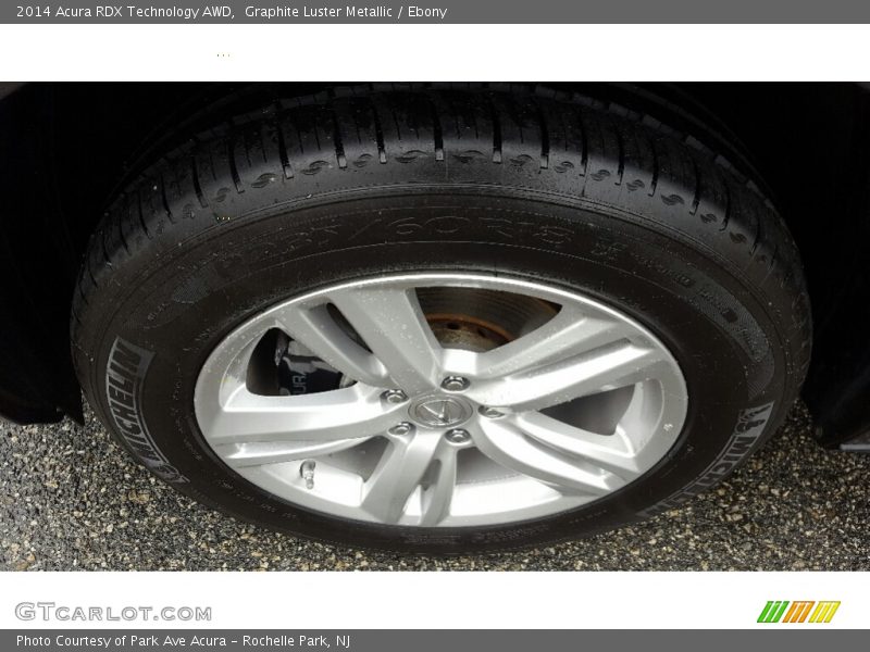 Graphite Luster Metallic / Ebony 2014 Acura RDX Technology AWD