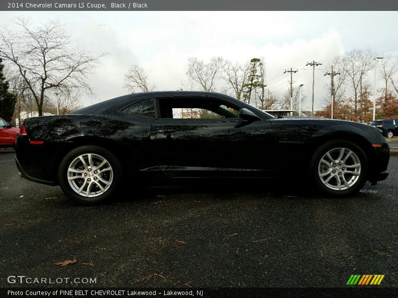 Black / Black 2014 Chevrolet Camaro LS Coupe