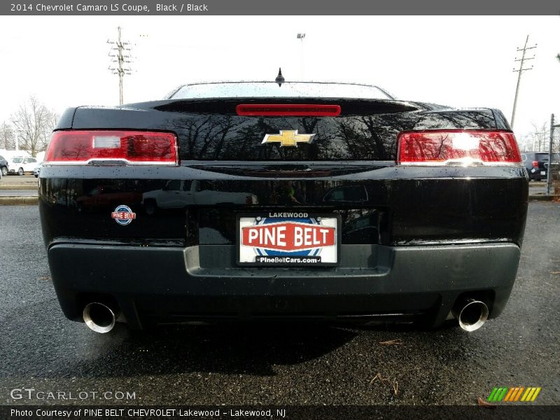 Black / Black 2014 Chevrolet Camaro LS Coupe