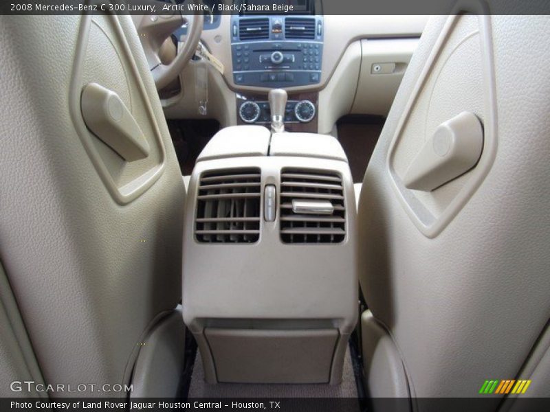 Arctic White / Black/Sahara Beige 2008 Mercedes-Benz C 300 Luxury