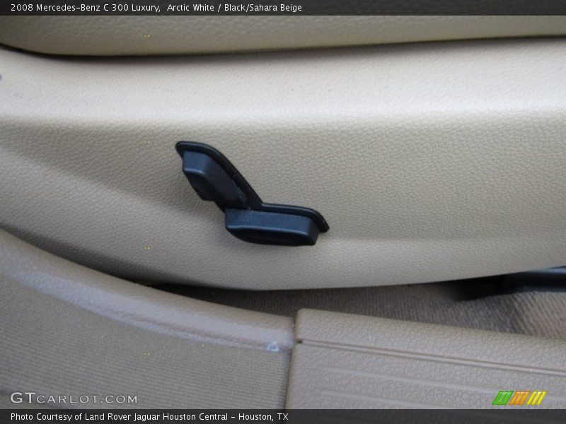 Arctic White / Black/Sahara Beige 2008 Mercedes-Benz C 300 Luxury