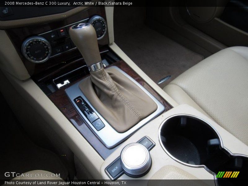 Arctic White / Black/Sahara Beige 2008 Mercedes-Benz C 300 Luxury