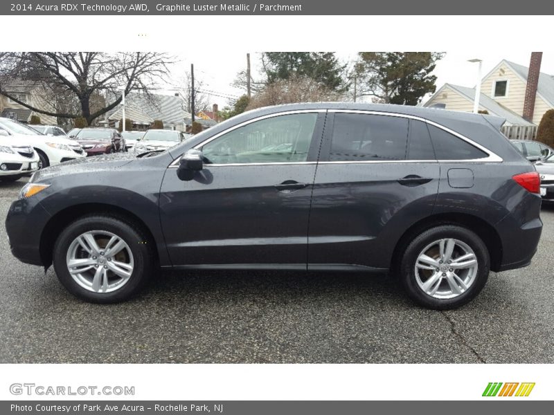 Graphite Luster Metallic / Parchment 2014 Acura RDX Technology AWD