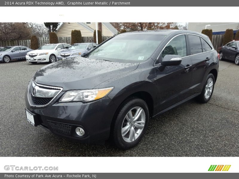 Graphite Luster Metallic / Parchment 2014 Acura RDX Technology AWD