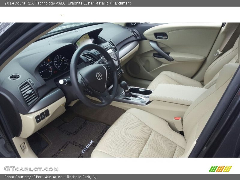 Graphite Luster Metallic / Parchment 2014 Acura RDX Technology AWD