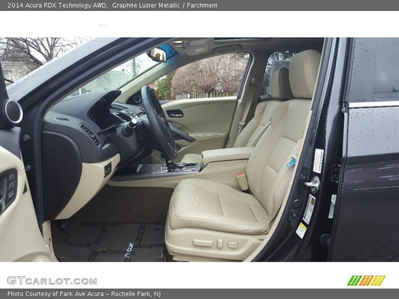Graphite Luster Metallic / Parchment 2014 Acura RDX Technology AWD