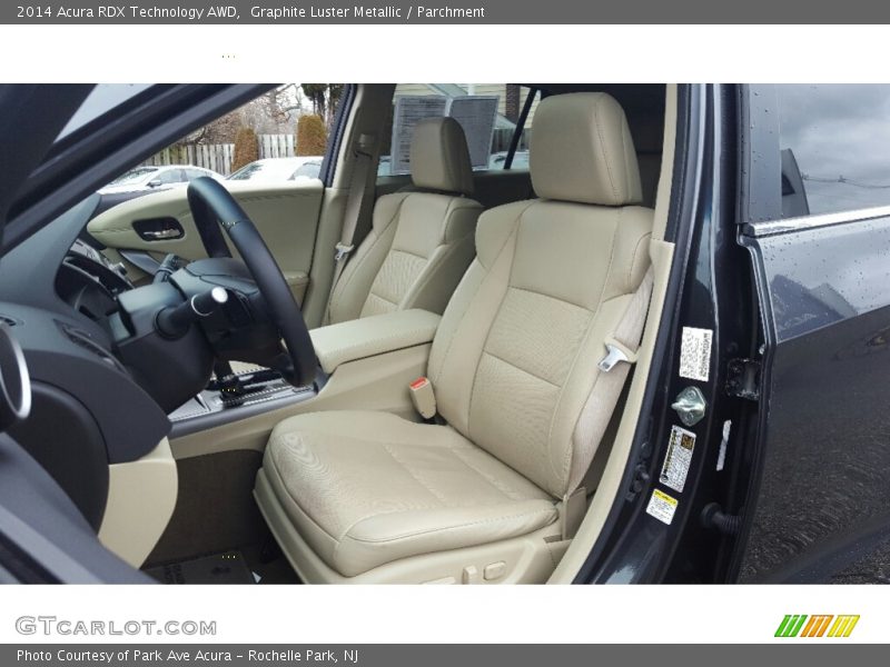 Graphite Luster Metallic / Parchment 2014 Acura RDX Technology AWD