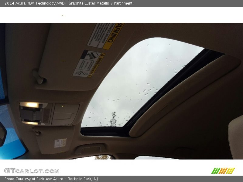 Graphite Luster Metallic / Parchment 2014 Acura RDX Technology AWD