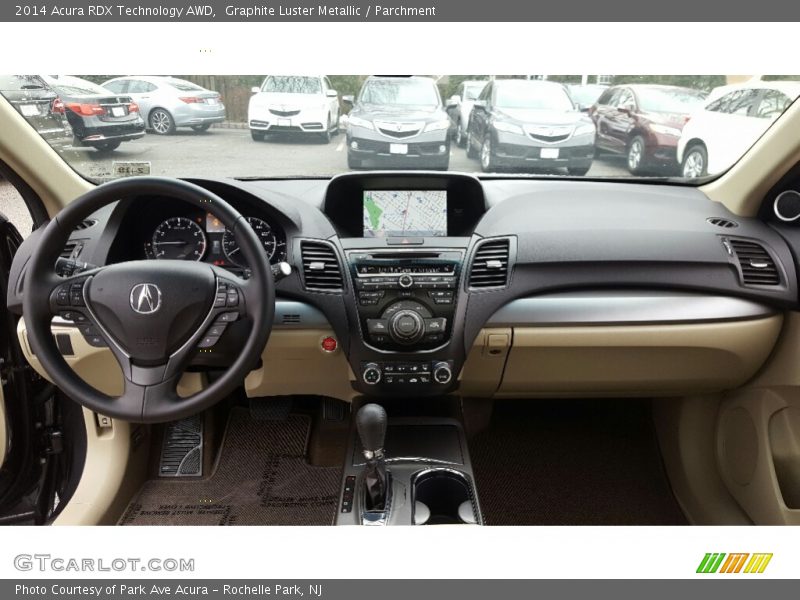 Graphite Luster Metallic / Parchment 2014 Acura RDX Technology AWD