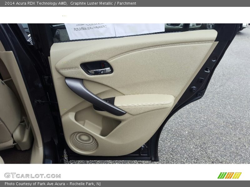 Graphite Luster Metallic / Parchment 2014 Acura RDX Technology AWD