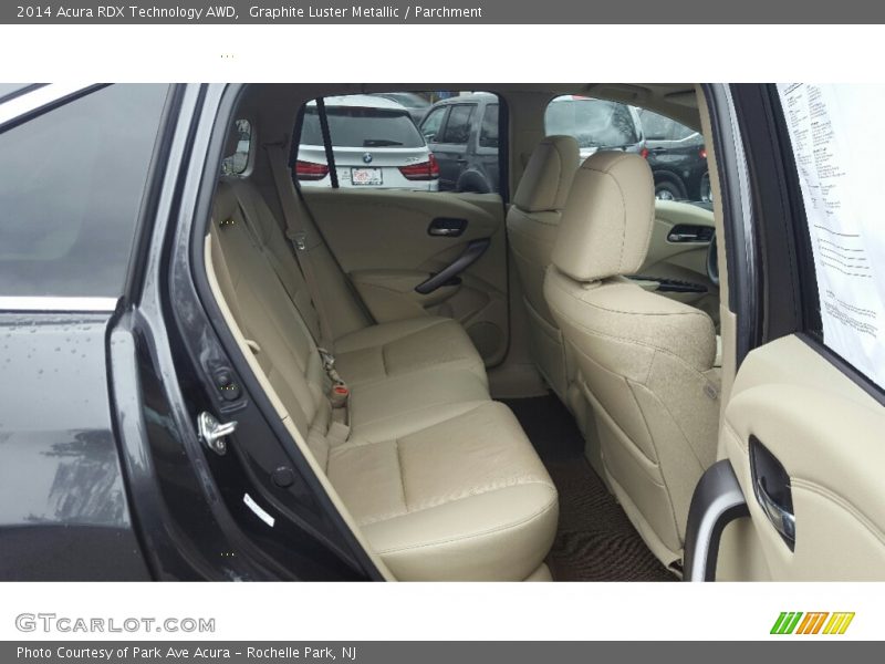 Graphite Luster Metallic / Parchment 2014 Acura RDX Technology AWD