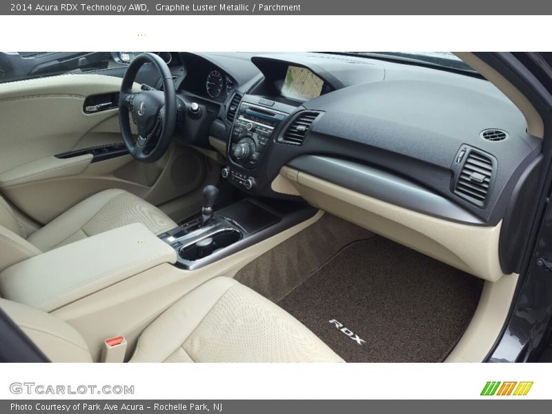 Graphite Luster Metallic / Parchment 2014 Acura RDX Technology AWD