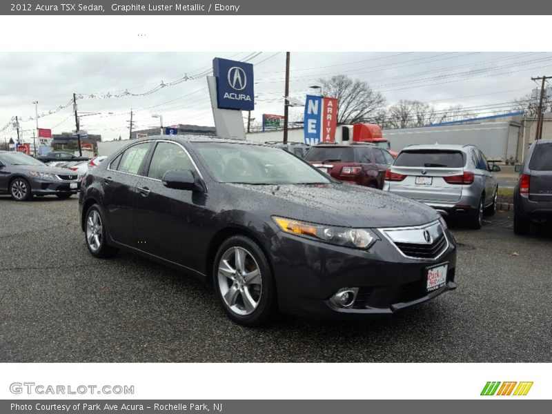 Graphite Luster Metallic / Ebony 2012 Acura TSX Sedan