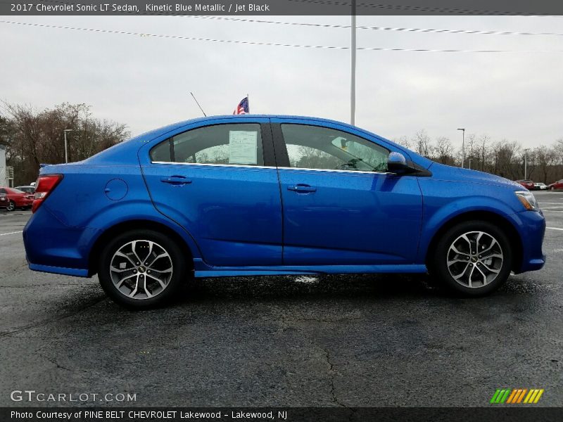  2017 Sonic LT Sedan Kinetic Blue Metallic