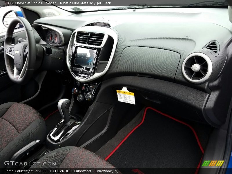 Dashboard of 2017 Sonic LT Sedan