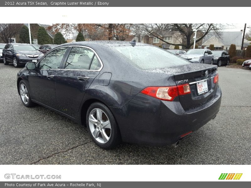 Graphite Luster Metallic / Ebony 2012 Acura TSX Sedan
