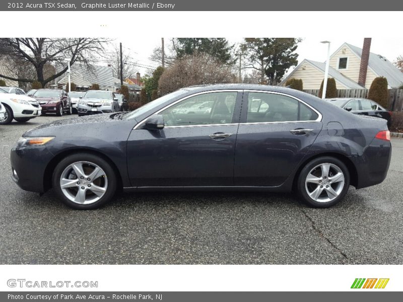 Graphite Luster Metallic / Ebony 2012 Acura TSX Sedan