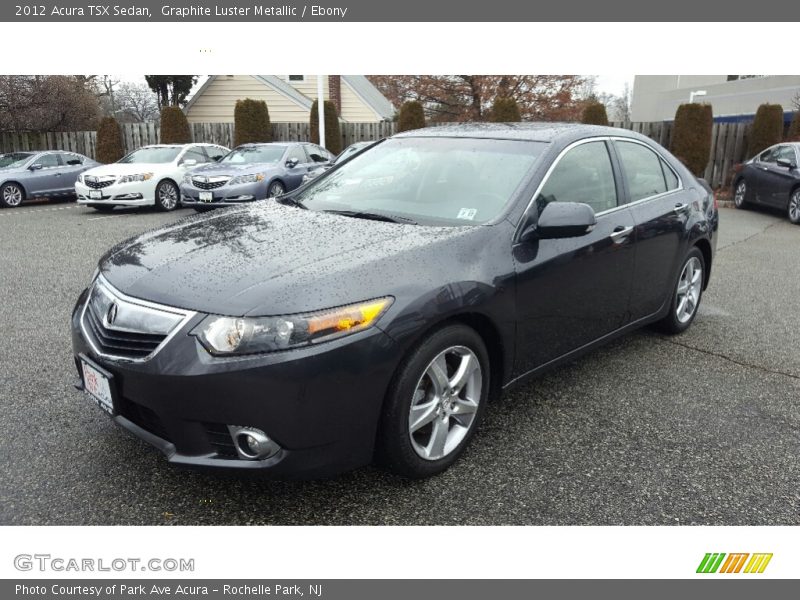 Graphite Luster Metallic / Ebony 2012 Acura TSX Sedan