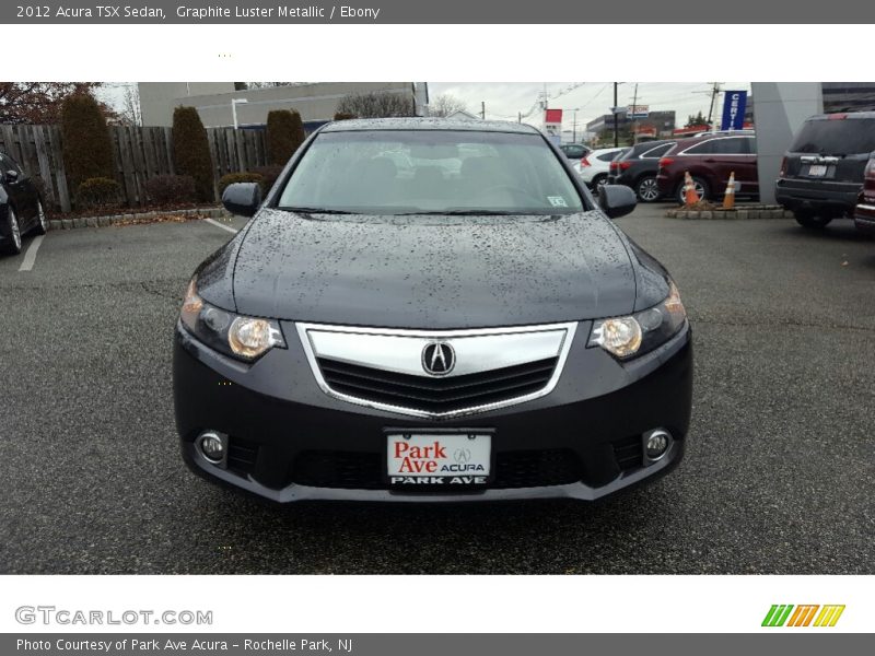 Graphite Luster Metallic / Ebony 2012 Acura TSX Sedan