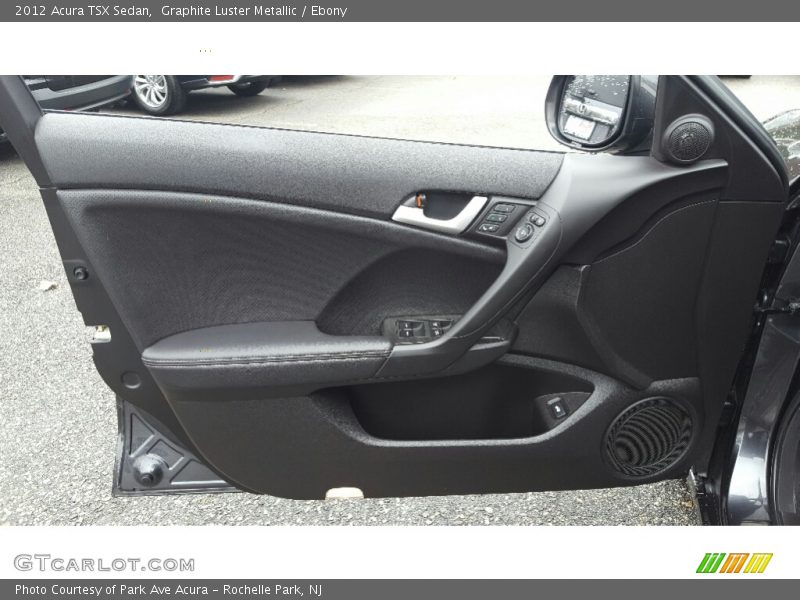 Graphite Luster Metallic / Ebony 2012 Acura TSX Sedan