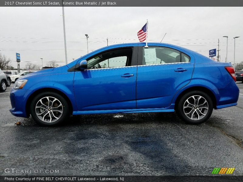  2017 Sonic LT Sedan Kinetic Blue Metallic