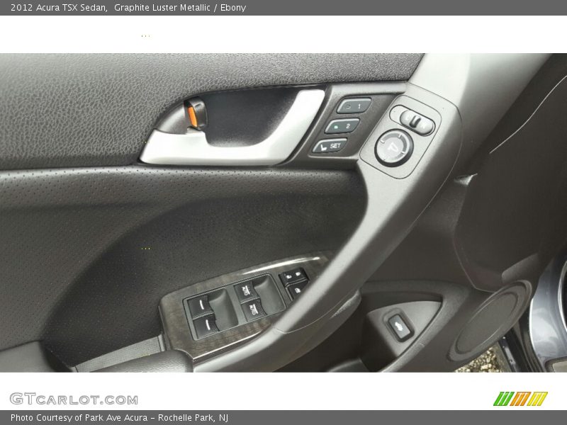 Graphite Luster Metallic / Ebony 2012 Acura TSX Sedan