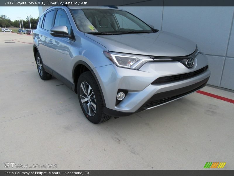 Silver Sky Metallic / Ash 2017 Toyota RAV4 XLE