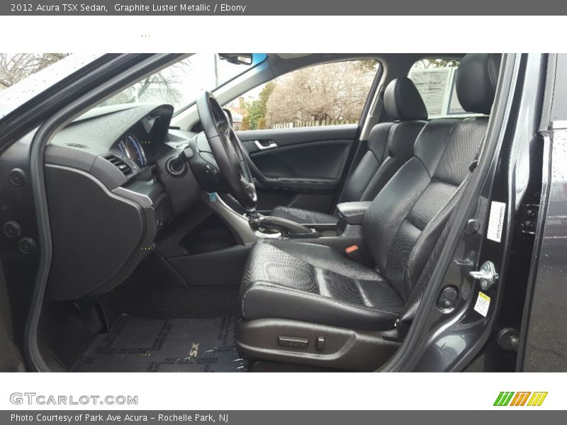 Graphite Luster Metallic / Ebony 2012 Acura TSX Sedan