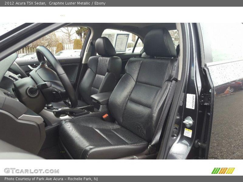 Graphite Luster Metallic / Ebony 2012 Acura TSX Sedan