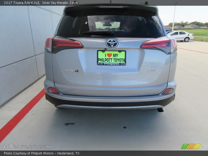 Silver Sky Metallic / Ash 2017 Toyota RAV4 XLE