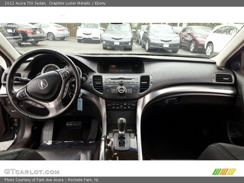Graphite Luster Metallic / Ebony 2012 Acura TSX Sedan