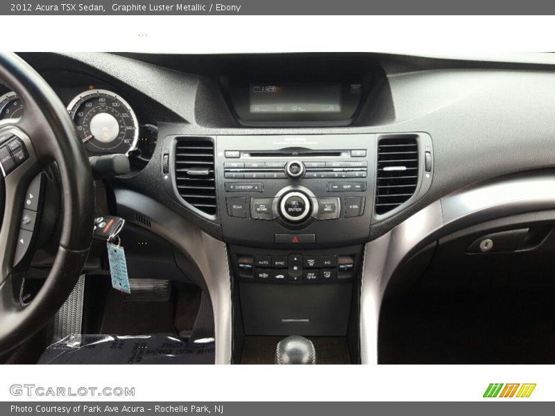 Graphite Luster Metallic / Ebony 2012 Acura TSX Sedan