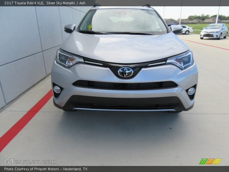 Silver Sky Metallic / Ash 2017 Toyota RAV4 XLE
