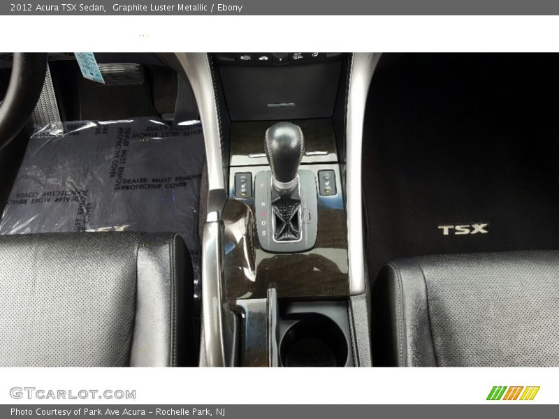 Graphite Luster Metallic / Ebony 2012 Acura TSX Sedan
