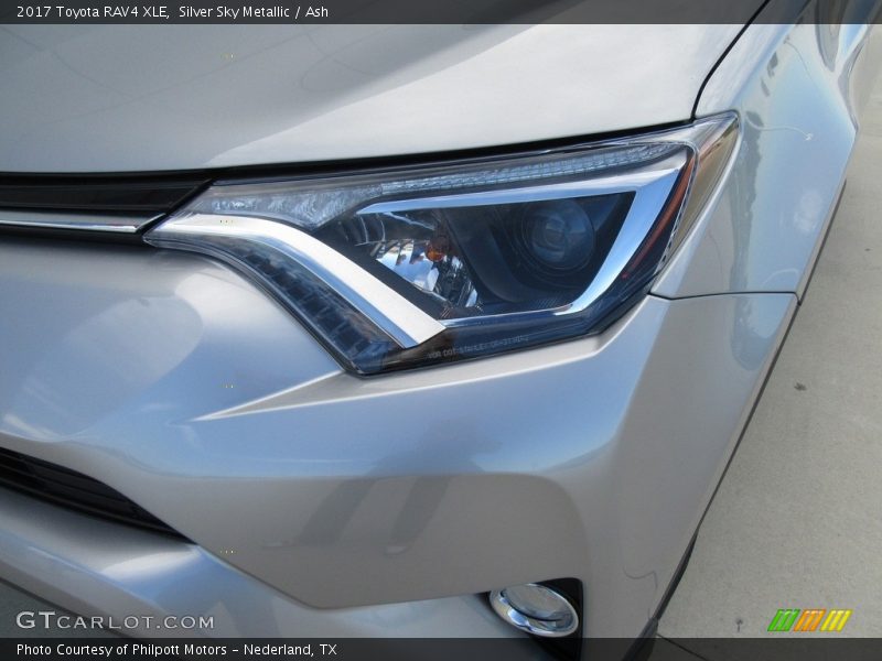 Silver Sky Metallic / Ash 2017 Toyota RAV4 XLE