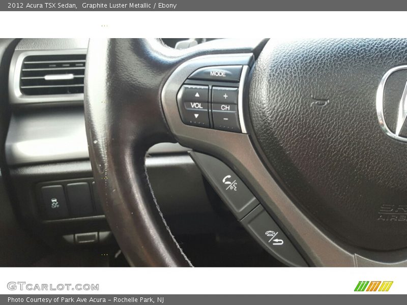 Graphite Luster Metallic / Ebony 2012 Acura TSX Sedan