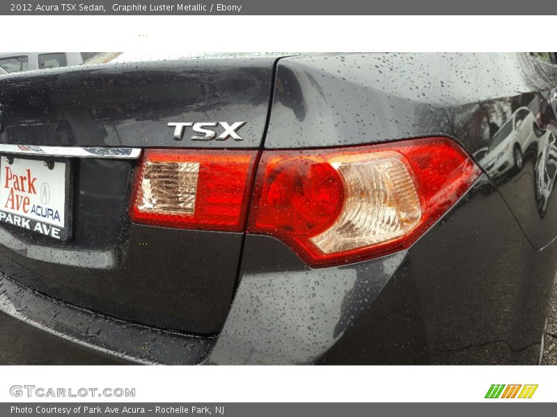 Graphite Luster Metallic / Ebony 2012 Acura TSX Sedan