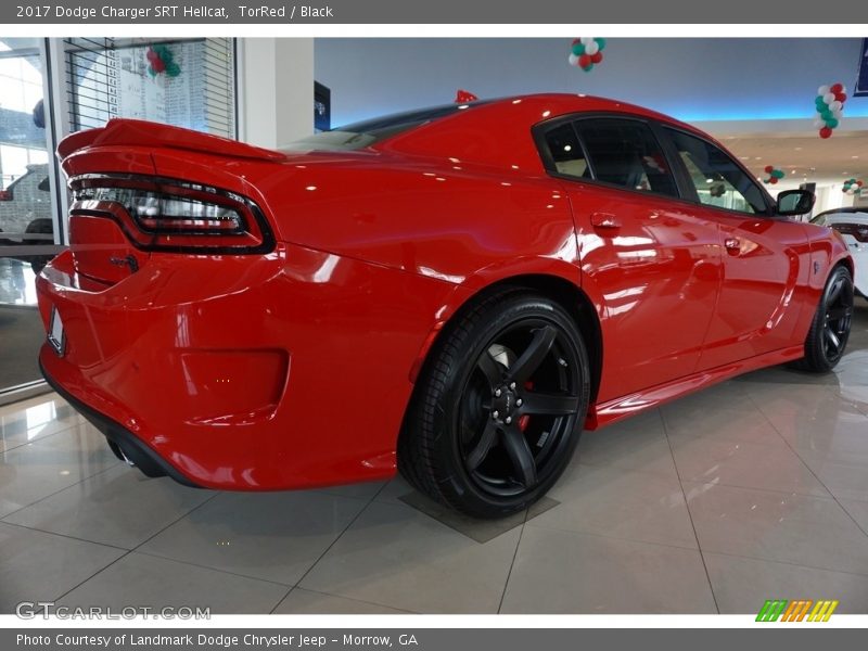 TorRed / Black 2017 Dodge Charger SRT Hellcat
