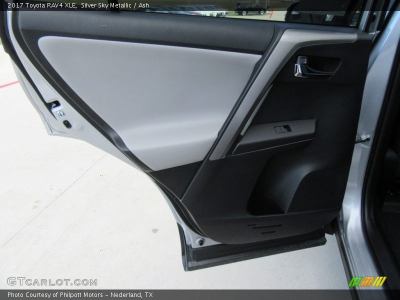 Silver Sky Metallic / Ash 2017 Toyota RAV4 XLE