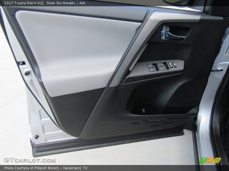 Silver Sky Metallic / Ash 2017 Toyota RAV4 XLE