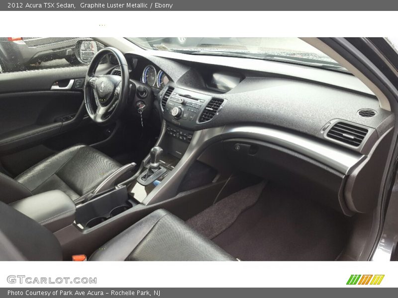 Graphite Luster Metallic / Ebony 2012 Acura TSX Sedan