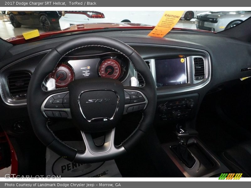 Dashboard of 2017 Charger SRT Hellcat