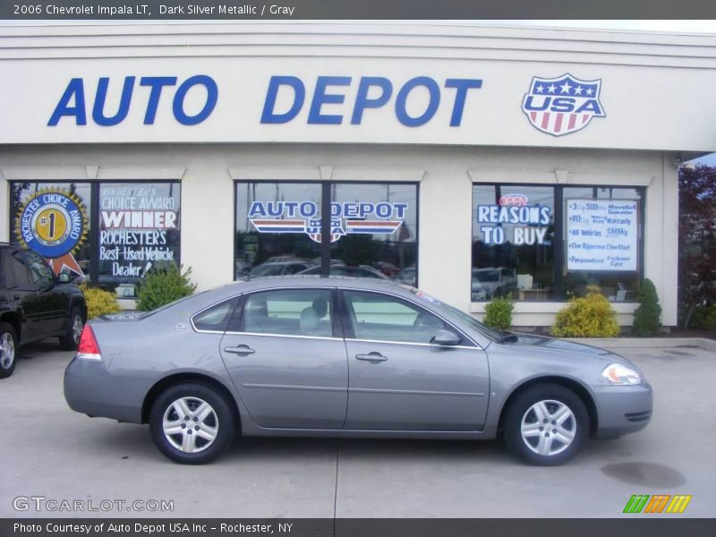 Dark Silver Metallic / Gray 2006 Chevrolet Impala LT