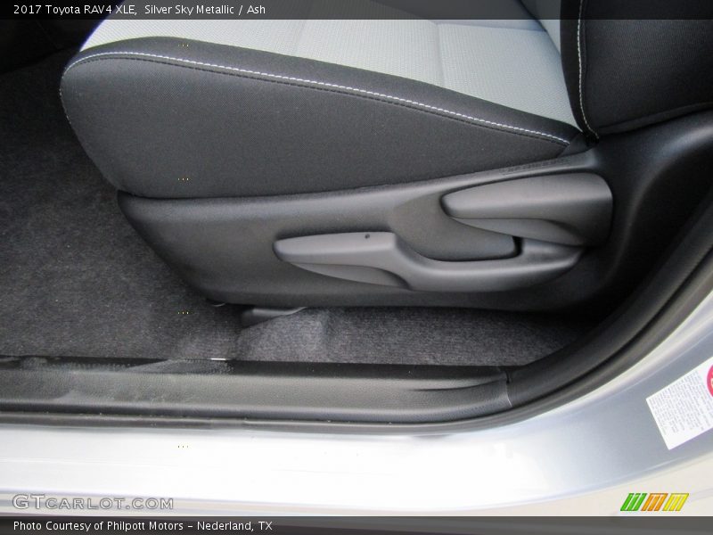 Silver Sky Metallic / Ash 2017 Toyota RAV4 XLE