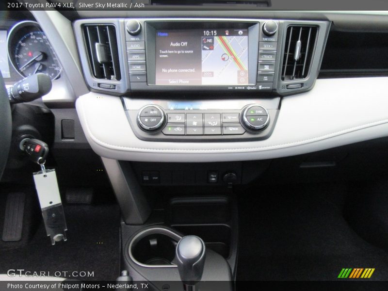 Silver Sky Metallic / Ash 2017 Toyota RAV4 XLE